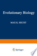 Evolutionary Biology : Volume 21 /