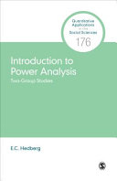 Introduction to power analysis : two-group studies /