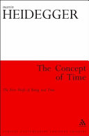 The concept of time /