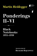 Ponderings II-VI : Black notebooks 1931-1938 /