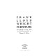 Frank Lloyd Wright Furniture : Portfolio /