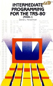 Intermediate programming for the TRS-80 (Model I) /