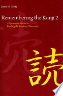 Remembering the kanji.
