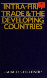 Intra-firm trade and the developing countries /