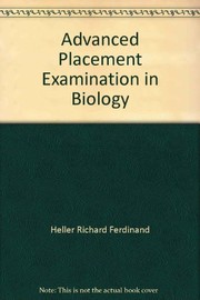 Advanced placement examination in biology /