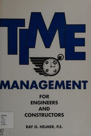 Time management for engineers and constructors /