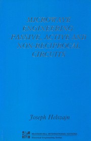 Microwave engineering : passive, active, and non-reciprocal circuits /