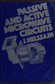 Passive and active microwave circuits /
