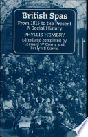British spas from 1815 to the present : a social history /