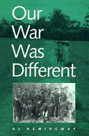 Our war was different : Marine combined action platoons in Vietnam /