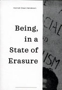 Being, in a state of erasure /