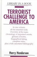 Terrorist challenge to America /
