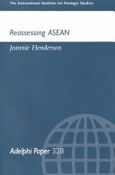 Reassessing ASEAN /