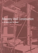 Masonry wall construction /