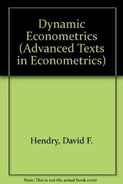 Dynamic econometrics /