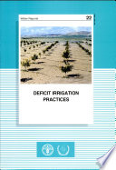Deficit irrigation practices /