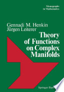 Theory of functions on complex manifolds /