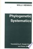 Phylogenetic systematics /