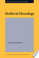 Medieval mereology /