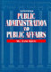 Public administration and public affairs /