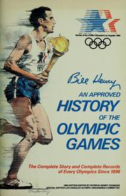 An approved history of the Olympic games /