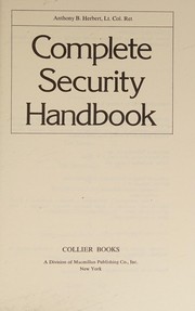 Complete security handbook /