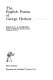 The English poems of George Herbert /