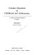 Conduct disorders of childhood and adolescence : a social learning perspective /