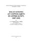 Excavations at Coptos (Qift) in Upper Egypt, 1987-1992 /