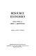 Resource economics : selected works of Orris C. Herfindahl. /