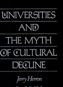 Universities and the myth of cultural decline /