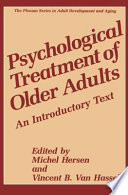 Psychological Treatment of Older Adults : an Introductory Text /