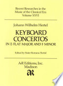 Keyboard concertos in E-flat major and F minor /