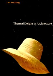 Thermal delight in architecture /