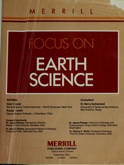 Focus on earth science /