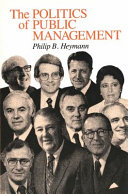 The politics of public management /