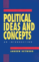Political ideas and concepts : an introduction /