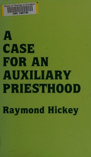 A case for an auxiliary priesthood /