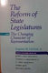 The reform of state legislatures and the changing character of representation /