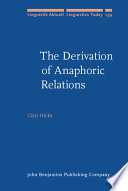 The derivation of anaphoric relations /