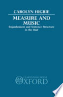 Measure and music : enjambement and sentence structure in the Iliad /