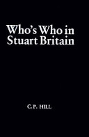 Who's who in Stuart Britain /