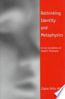Rethinking identity and metaphysics : on the foundations of analytic philosophy /