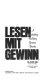 Lesen mit Gewinn : a vocabulary building German reader /