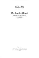 The lords of limit : essays on literature and ideas /