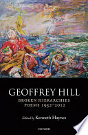 Broken hierarchies : poems 1952-2012 /