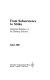 From subservience to strike : industrial relations in the banking industry /