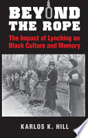 Beyond the rope : the impact of lynching on black culture and memory /