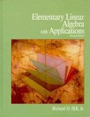 Elementary linear algebra with applications /