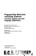 Programming electronic switching systems : real-time aspects and their language implications /